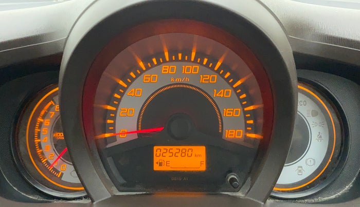 2013 Honda Brio S MT, CNG, Manual, 25,280 km, Odometer Image