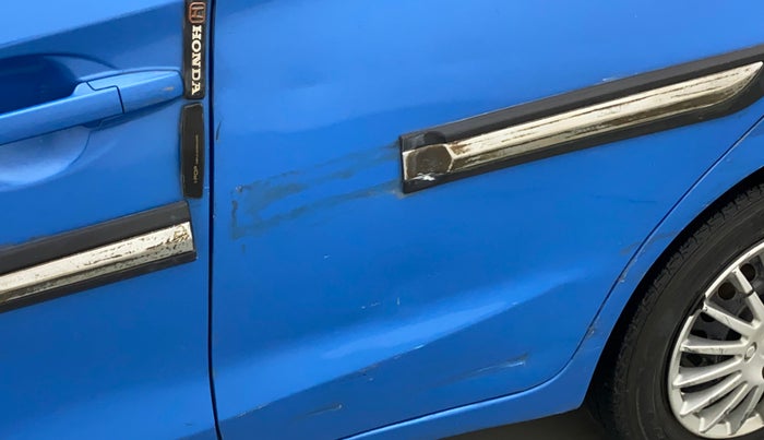 2013 Honda Brio S MT, CNG, Manual, 25,280 km, Rear left door - Slightly dented