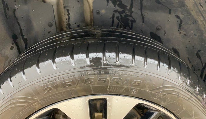 2023 MG HECTOR SMART EX 1.5 PETROL TURBO CVT PETROL, Petrol, Automatic, 25,752 km, Right Rear Tyre Tread