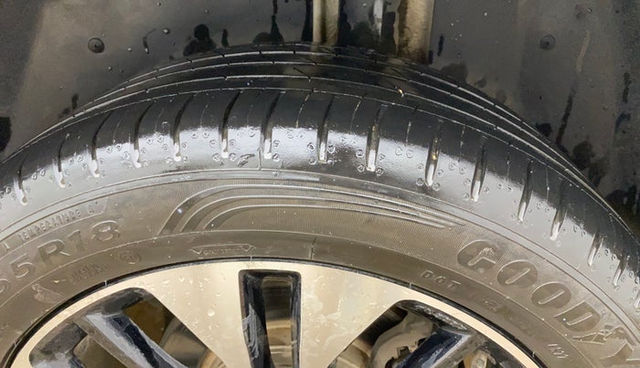 2023 MG HECTOR SMART EX 1.5 PETROL TURBO CVT PETROL, Petrol, Automatic, 25,752 km, Left Rear Tyre Tread