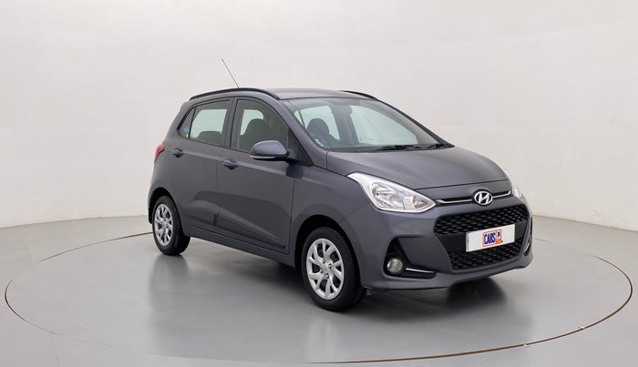 2018 Hyundai Grand i10 SPORTZ 1.2 KAPPA VTVT, Petrol, Manual, 12,478 km, Right Front Diagonal