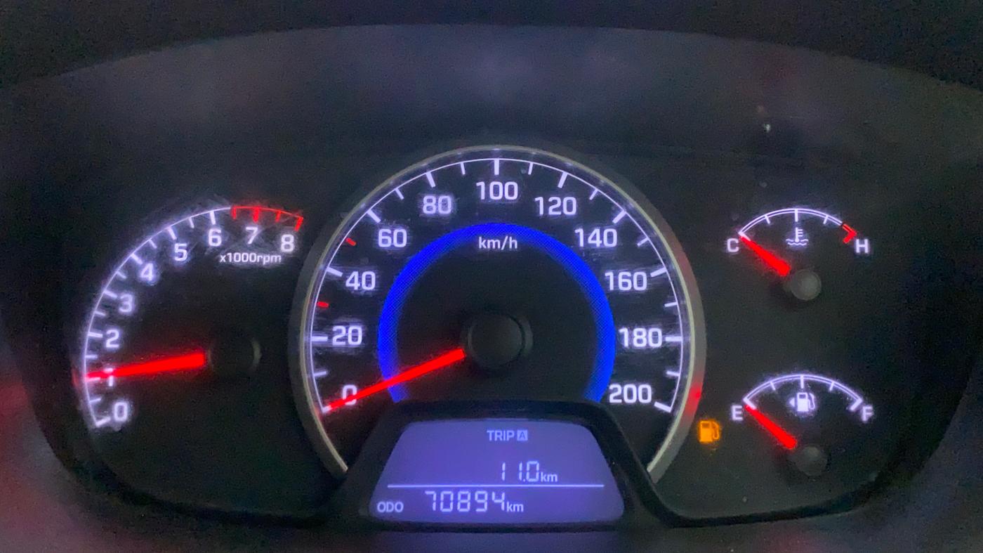 2013 Hyundai Grand i10 MAGNA 1.2 KAPPA VTVT, Petrol, Manual, 71,279 km, Odometer Image