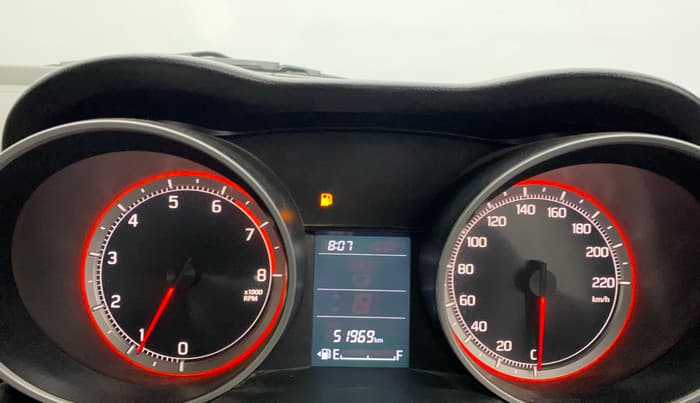 2019 Maruti Swift VXI, Petrol, Manual, 51,959 km, Odometer Image