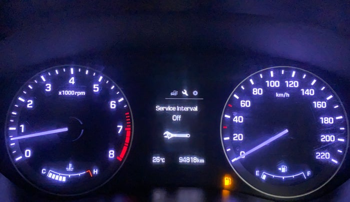 2015 Hyundai Elite i20 ASTA 1.2, Petrol, Manual, 94,868 km, Odometer Image