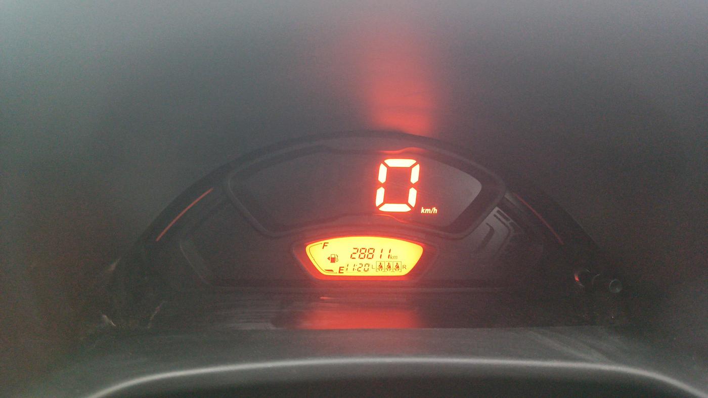 2025 Maruti Alto K10 VXI, Petrol, Manual, 28,810 km, Odometer Image