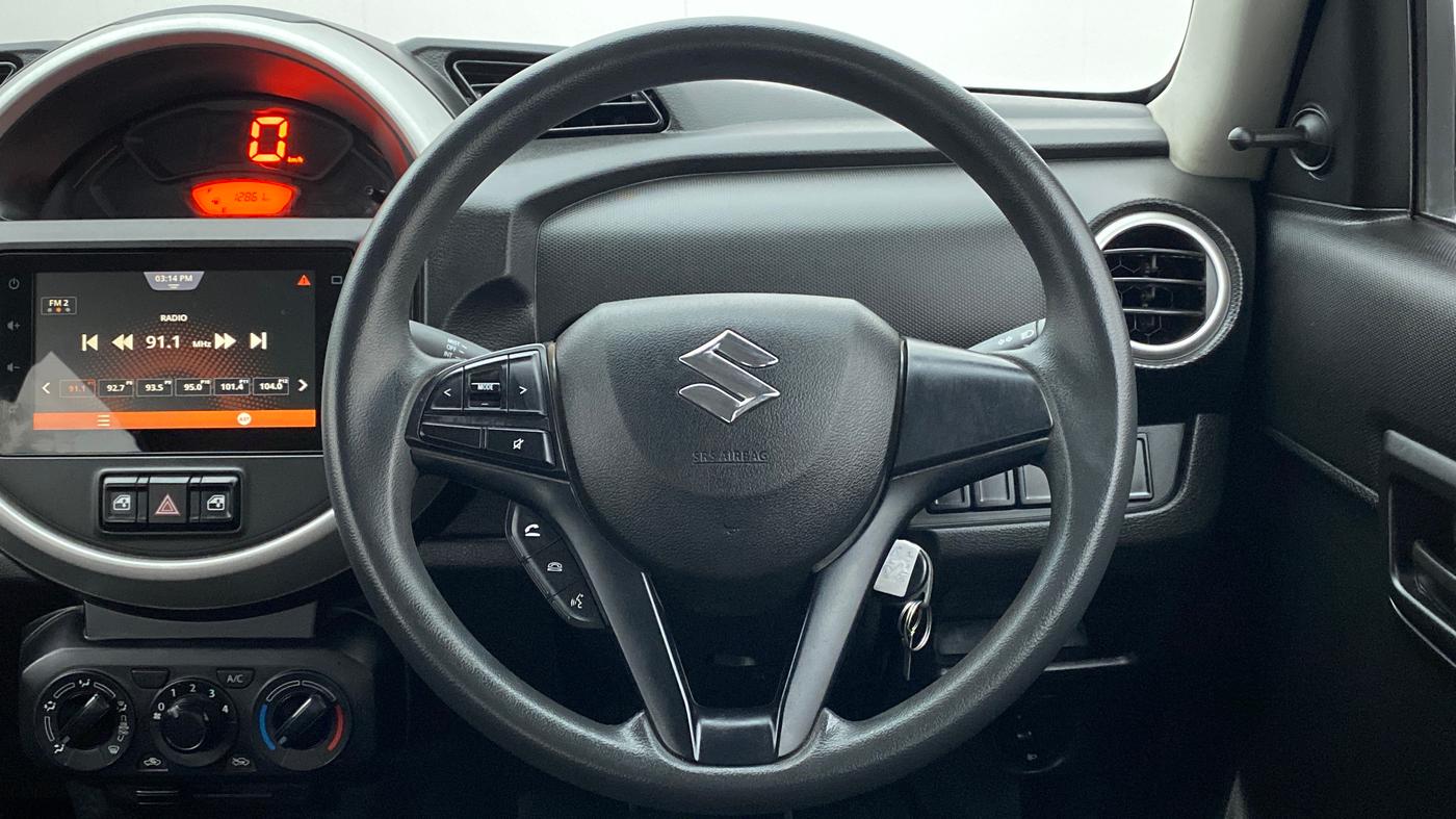 2022 Maruti S PRESSO VXI+, Petrol, Manual, 12,963 km, Steering Wheel Close Up