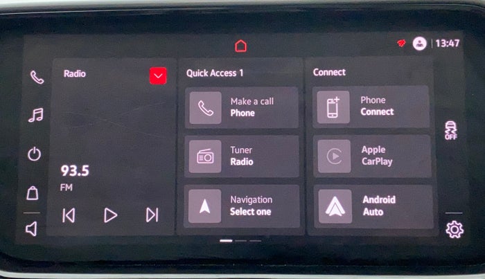 2022 Volkswagen TAIGUN GT PLUS 1.5 TSI DSG, Petrol, Automatic, 1,728 km, Infotainment System