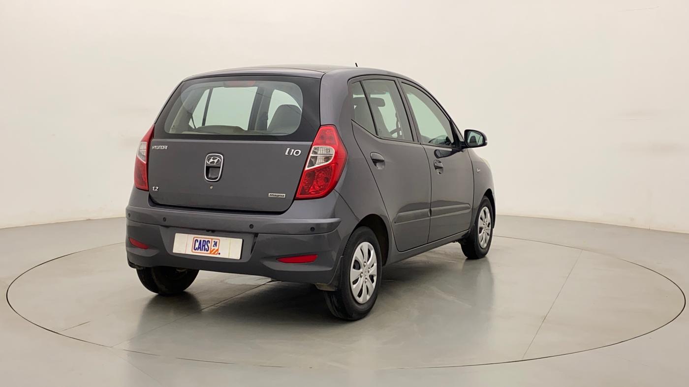 2012 Hyundai i10 MAGNA 1.2, Petrol, Manual, 30,730 km, Right Back Diagonal