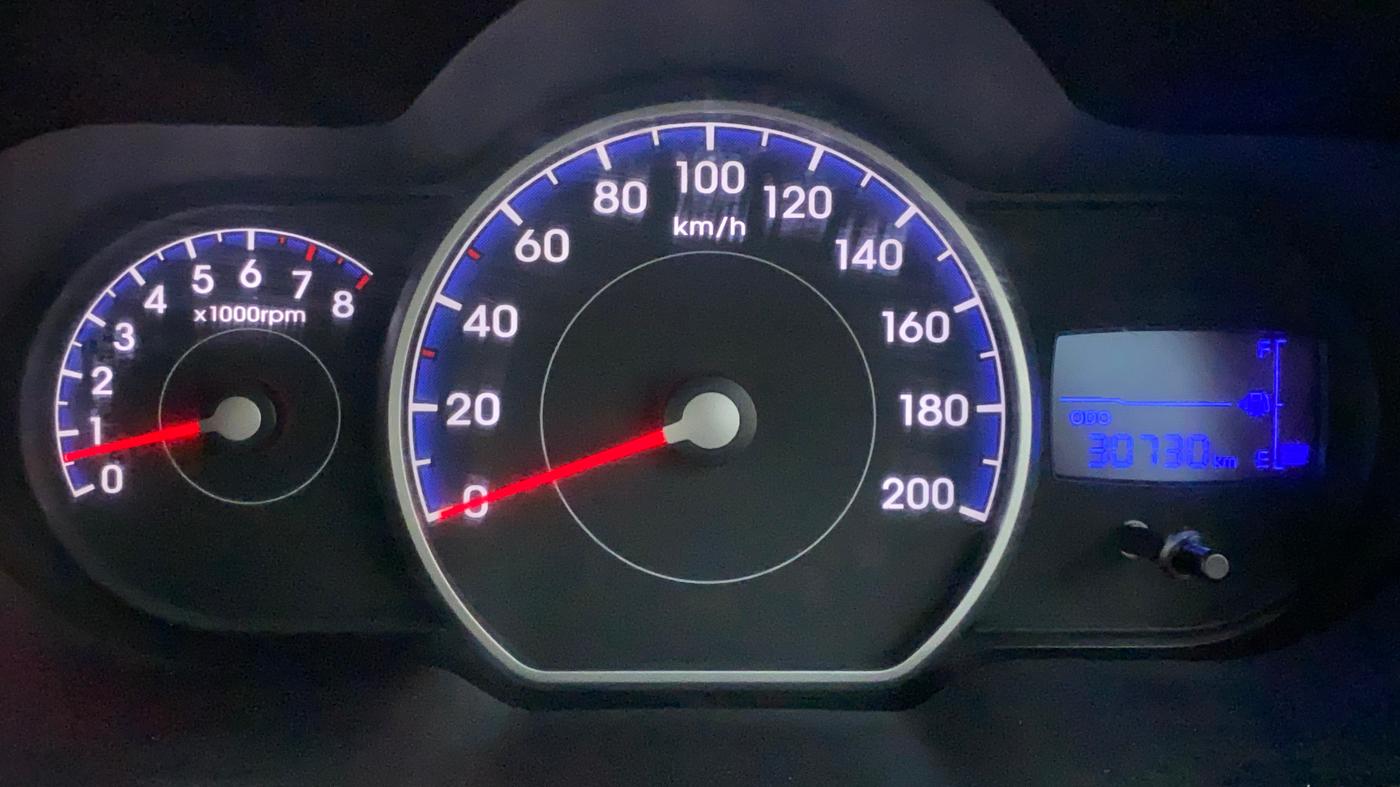 2012 Hyundai i10 MAGNA 1.2, Petrol, Manual, 30,730 km, Odometer Image