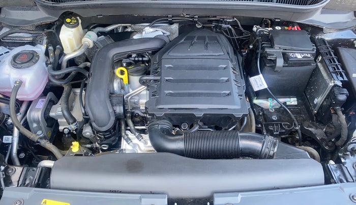 2024 Skoda KUSHAQ AMBITION 1.0L TSI AT, Petrol, Automatic, 5,229 km, Engine View