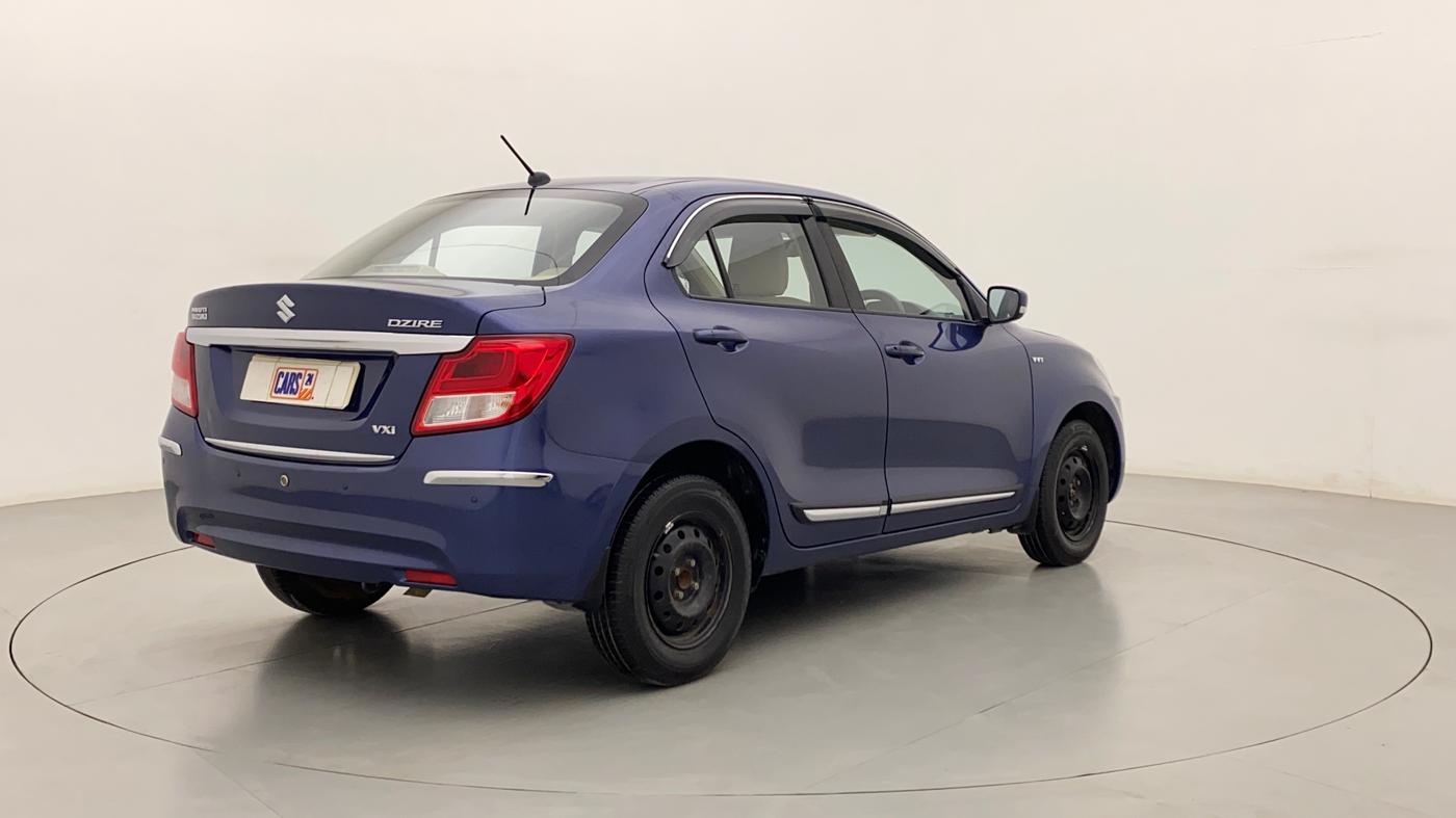 2017 Maruti Dzire VXI AMT, Petrol, Automatic, 48,051 km, Right Back Diagonal