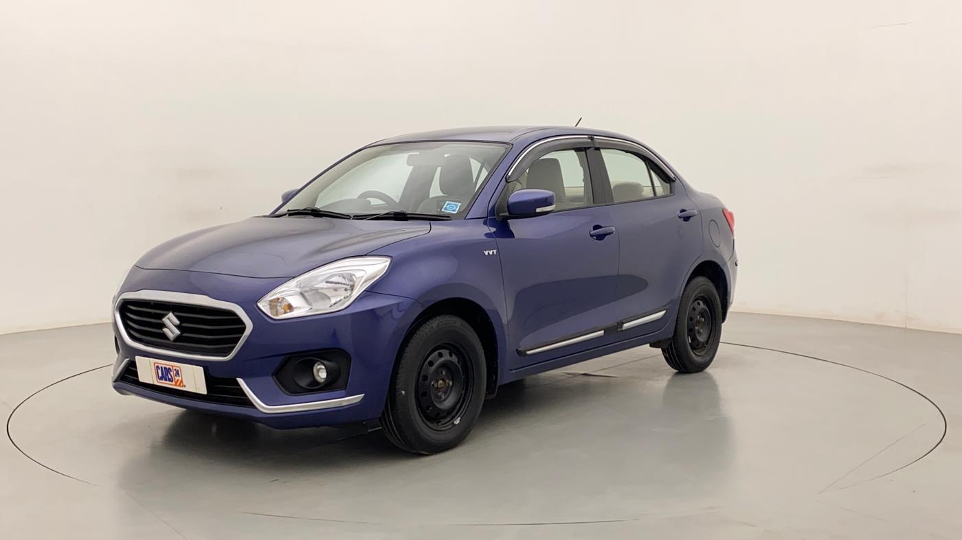 2017 Maruti Dzire VXI AMT, Petrol, Automatic, 48,051 km, Left Front Diagonal