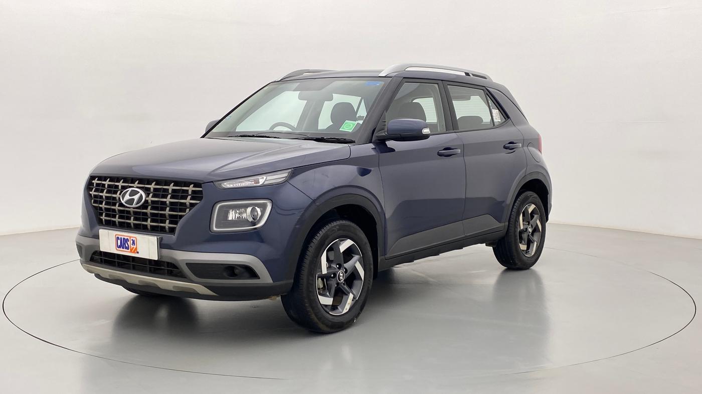 2020 Hyundai VENUE 1.0L Turbo GDI SX MT, Petrol, Manual, 7,078 km, Left Front Diagonal