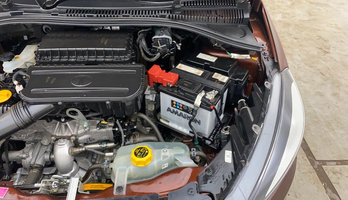 2025 Tata TIGOR XZA PLUS PETROL, Petrol, Automatic, 3,532 km, Engine View - Left