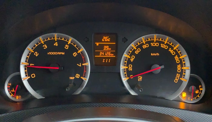 2014 Maruti Swift Dzire ZXI 1.2 BS IV, Petrol, Manual, 34,032 km, Odometer Image