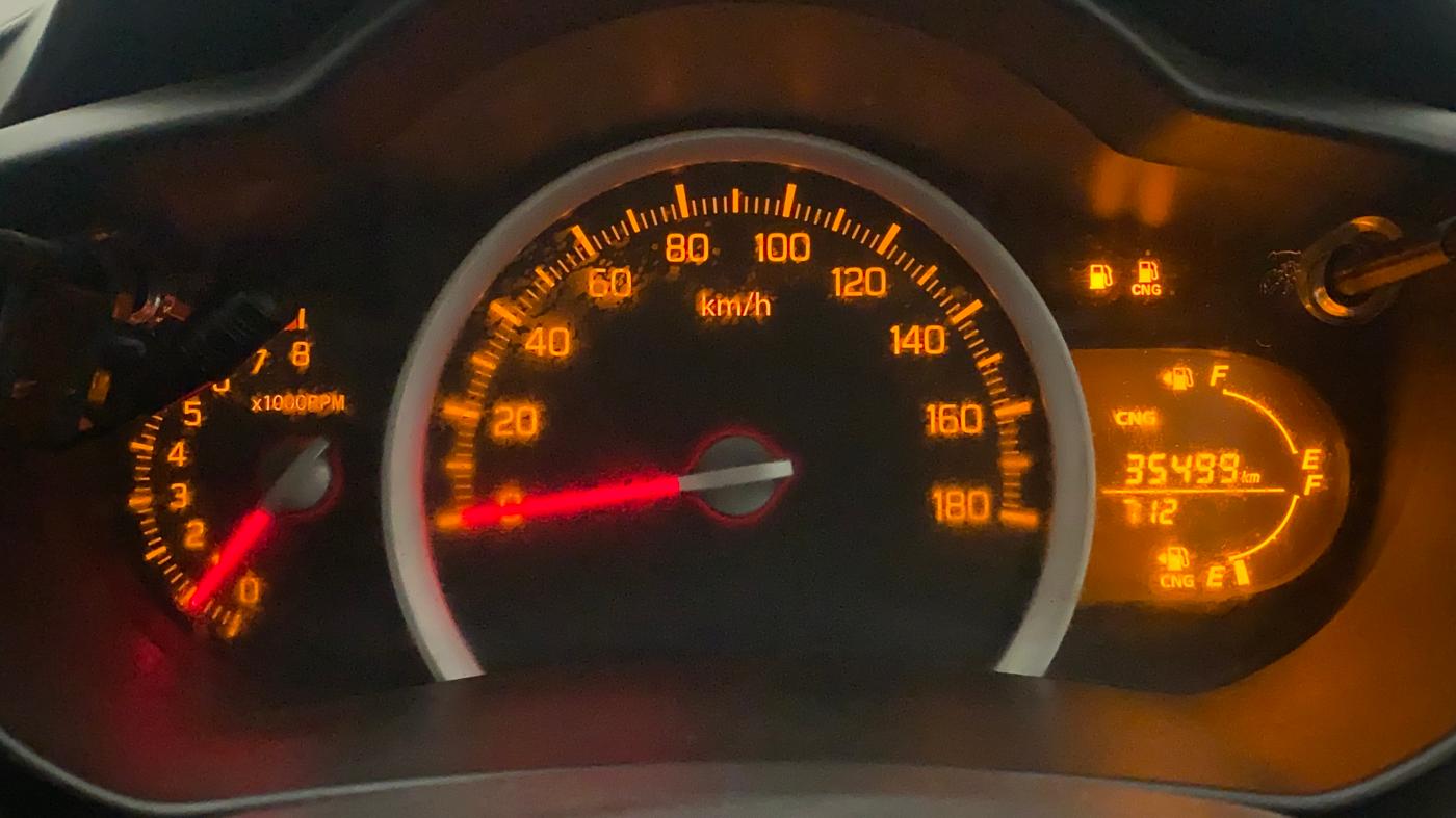 2019 Maruti Celerio VXI CNG, CNG, Manual, 35,436 km, Odometer Image