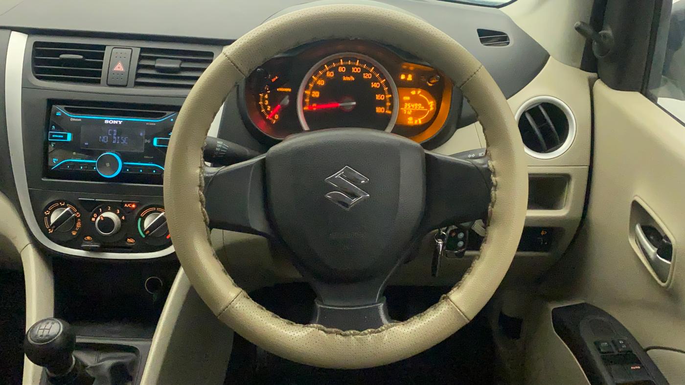 2019 Maruti Celerio VXI CNG, CNG, Manual, 35,436 km, Steering Wheel Close Up