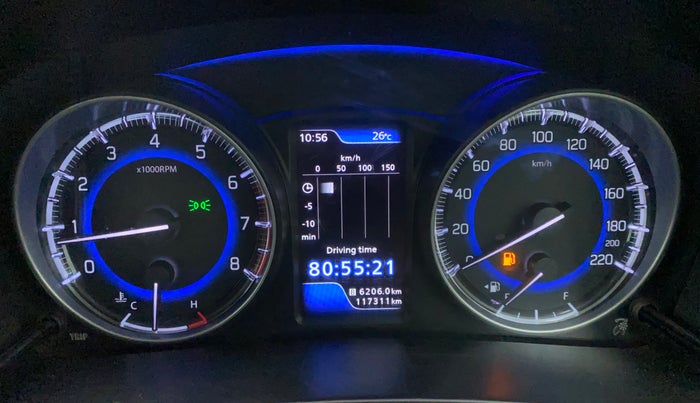 2017 Maruti Baleno ZETA PETROL 1.2, Petrol, Manual, 1,17,311 km, Odometer Image