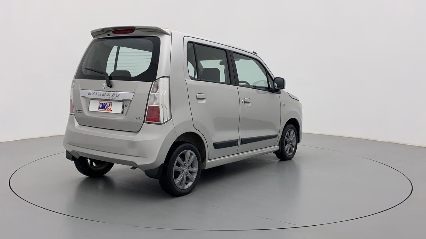 2013 Maruti Wagon R Stingray VXI, Petrol, Manual, 37,313 km, Right Back Diagonal