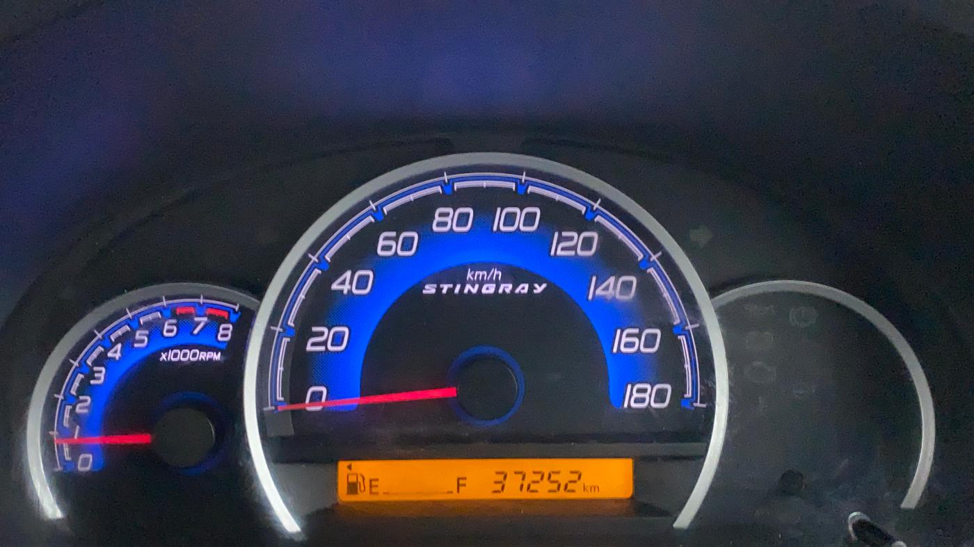 2013 Maruti Wagon R Stingray VXI, Petrol, Manual, 37,313 km, Odometer Image