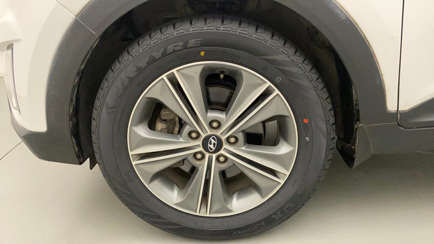 2016 Hyundai Creta SX PLUS AT 1.6 PETROL, Petrol, Automatic, 81,767 km, Left Front Wheel