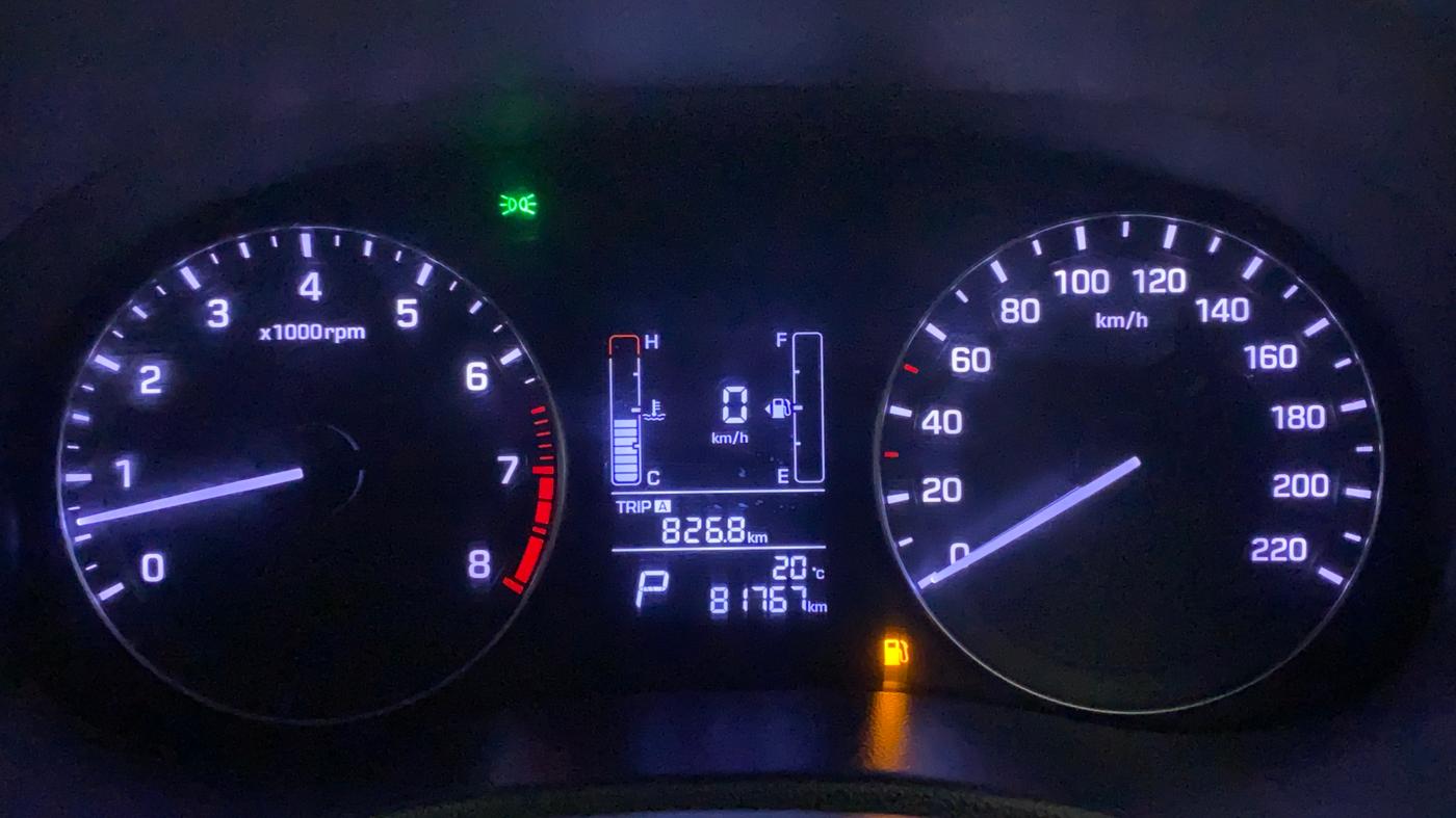 2016 Hyundai Creta SX PLUS AT 1.6 PETROL, Petrol, Automatic, 81,767 km, Odometer Image