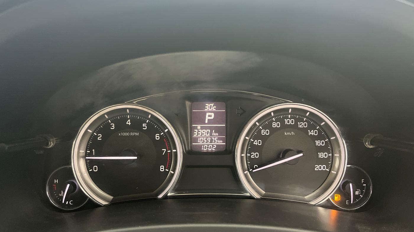 2016 Maruti Ciaz VXI+AT, Petrol, Automatic, 1,05,975 km, Odometer Image
