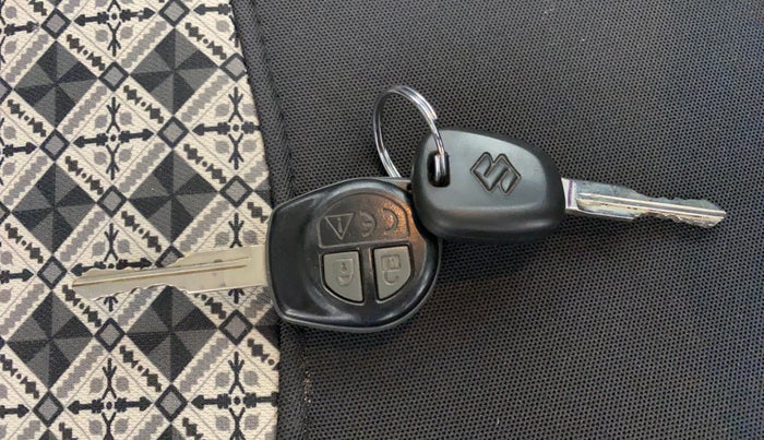 2020 Maruti S PRESSO VXI+, Petrol, Manual, 26,850 km, Key Close Up