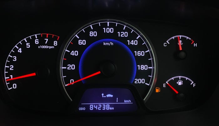 2016 Hyundai Grand i10 MAGNA 1.2 KAPPA VTVT, Petrol, Manual, 84,289 km, Odometer Image