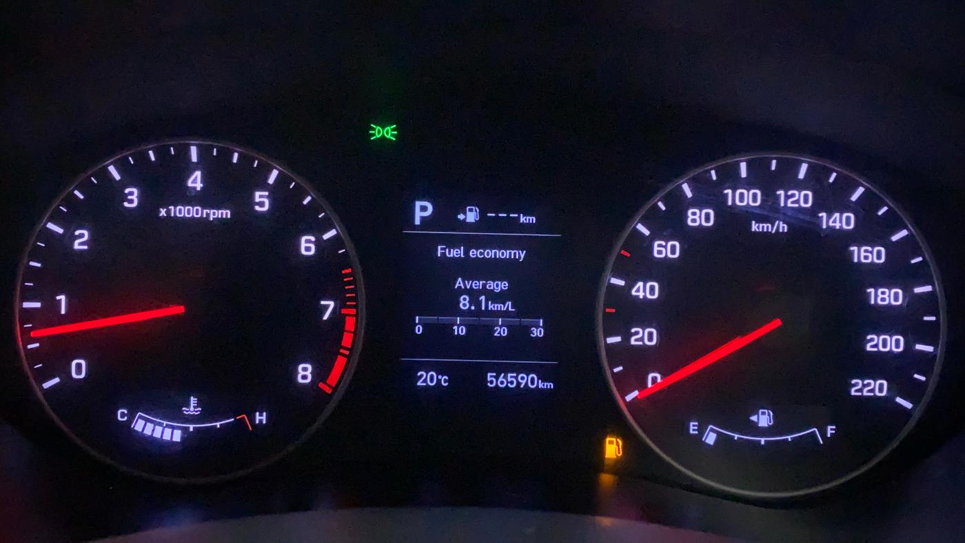 2019 Hyundai Elite i20 ASTA (O) CVT, Petrol, Automatic, 56,646 km, Odometer Image