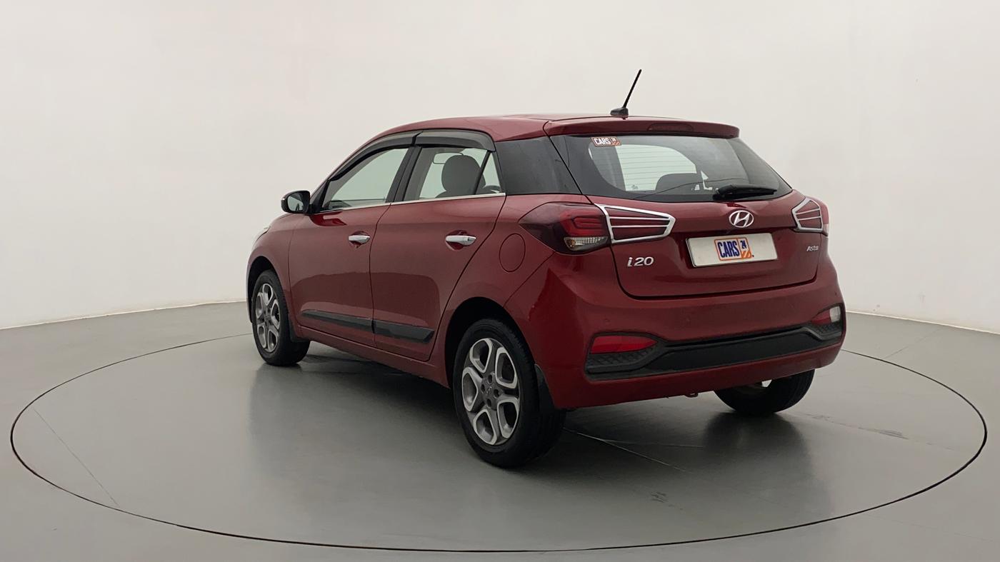 2019 Hyundai Elite i20 ASTA (O) CVT, Petrol, Automatic, 56,646 km, Left Back Diagonal