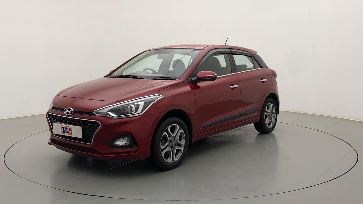 2019 Hyundai Elite i20 ASTA (O) CVT, Petrol, Automatic, 56,646 km, Left Front Diagonal