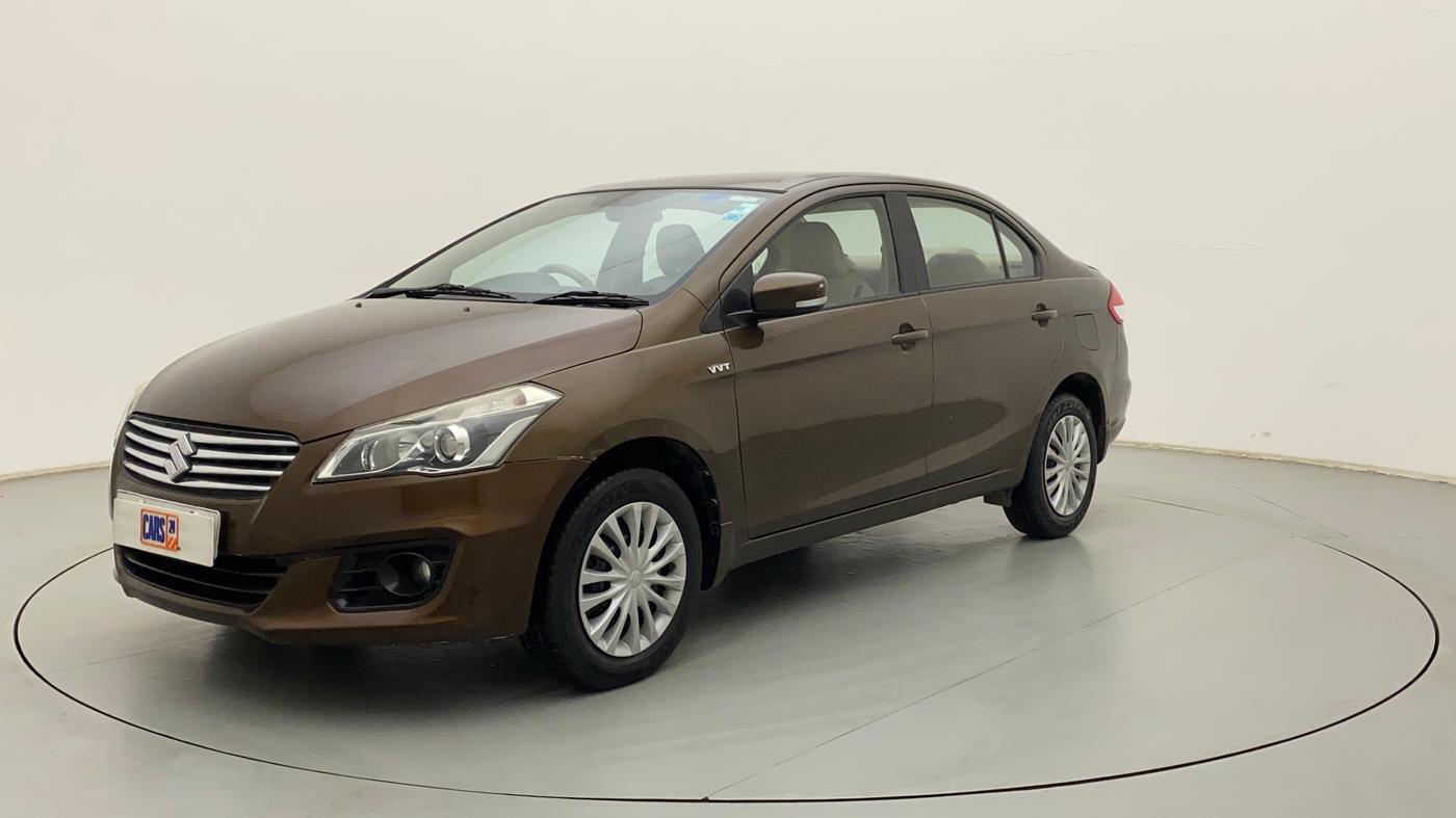2015 Maruti Ciaz VXI+, Petrol, Manual, 1,19,079 km, Left Front Diagonal
