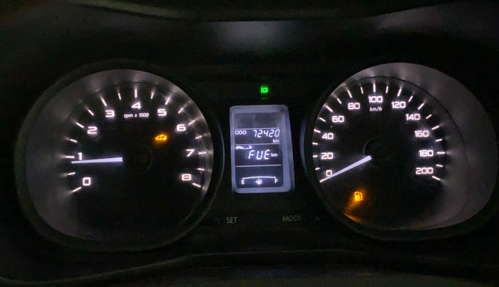 2018 Tata NEXON XE PETROL, Petrol, Manual, 72,411 km, Odometer Image