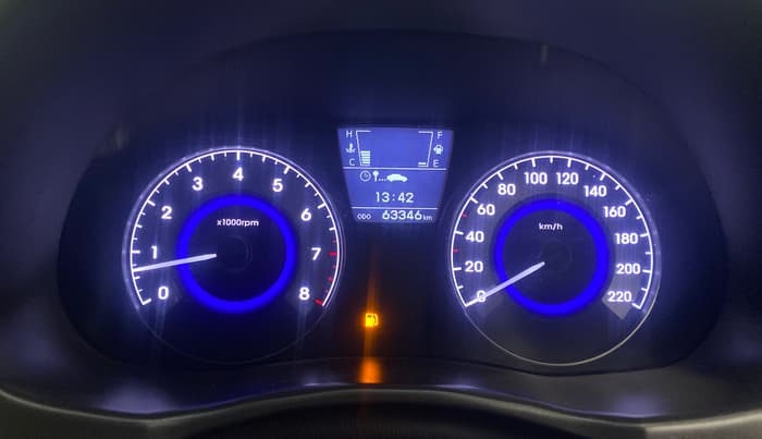 2016 Hyundai Verna FLUIDIC 4S 1.6 VTVT SX, Petrol, Manual, 63,332 km, Odometer Image