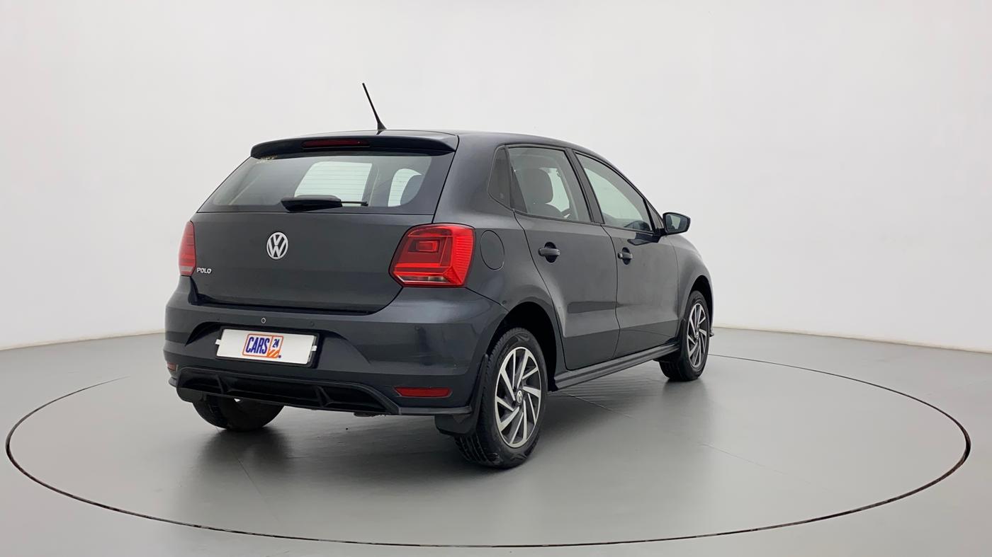2019 Volkswagen Polo COMFORTLINE 1.0L MPI, Petrol, Manual, 47,385 km, Right Back Diagonal