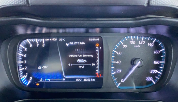 2020 Tata ALTROZ XZ 1.2, Petrol, Manual, 26,417 km, Odometer Image
