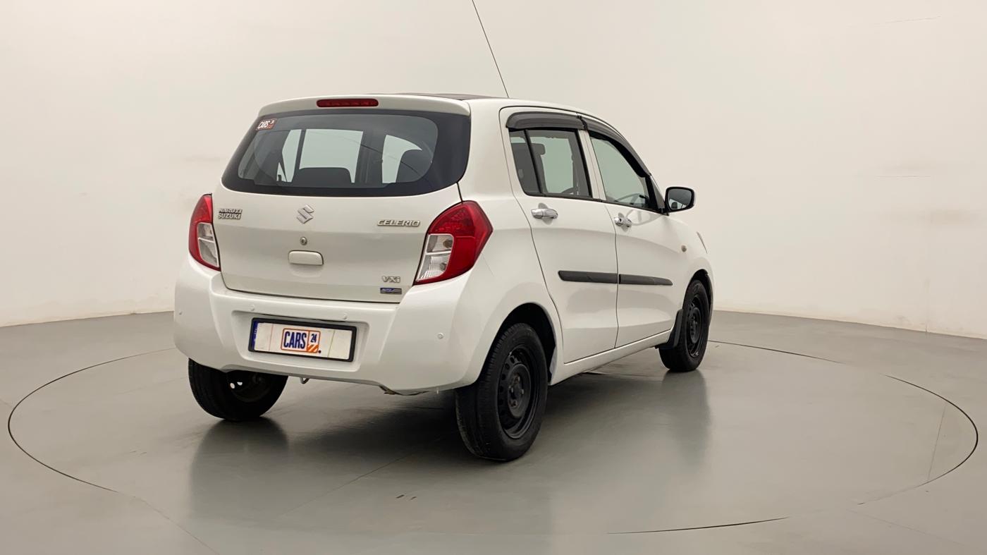 2015 Maruti Celerio VXI AMT, Petrol, Automatic, 70,866 km, Right Back Diagonal