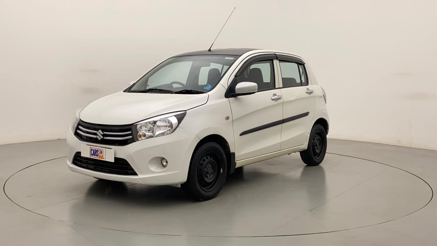 2015 Maruti Celerio VXI AMT, Petrol, Automatic, 70,866 km, Left Front Diagonal