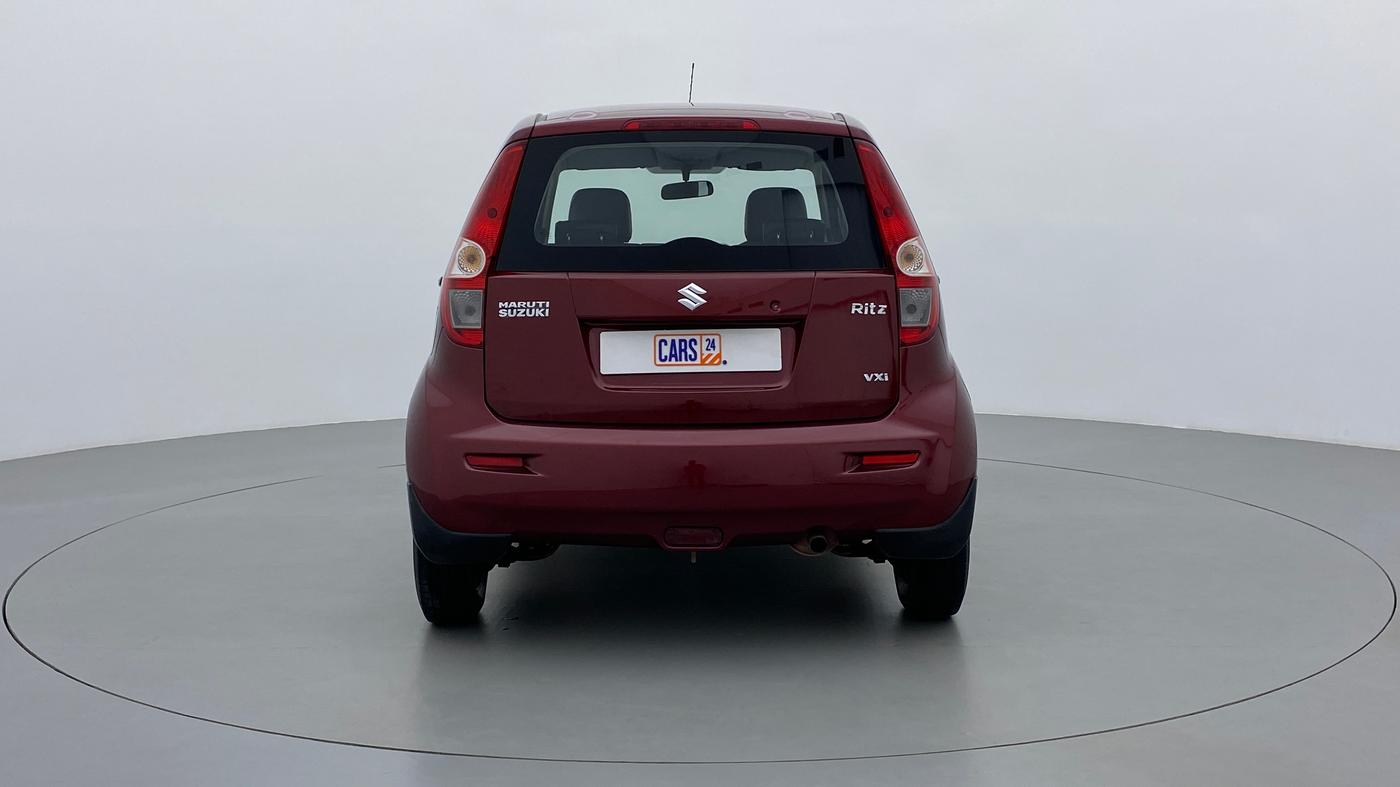 2010 Maruti Ritz VXI BS IV, Petrol, Manual, 83,476 km, Back/Rear