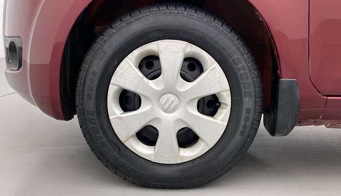 2010 Maruti Ritz VXI BS IV, Petrol, Manual, 83,476 km, Left Front Wheel
