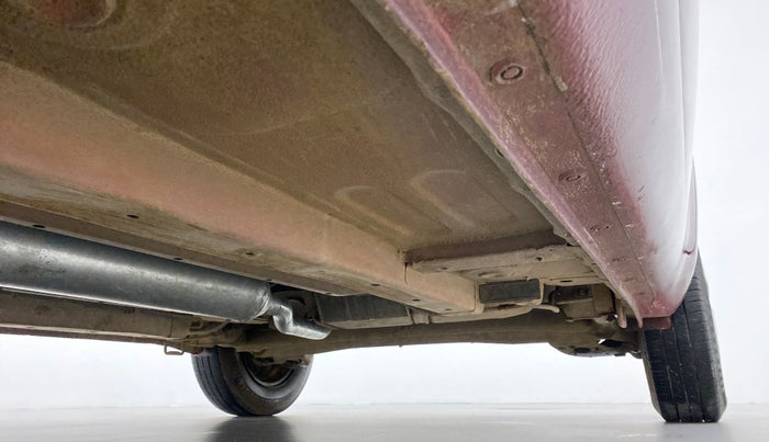 2010 Maruti Ritz VXI BS IV, Petrol, Manual, 83,476 km, Right Side Underbody