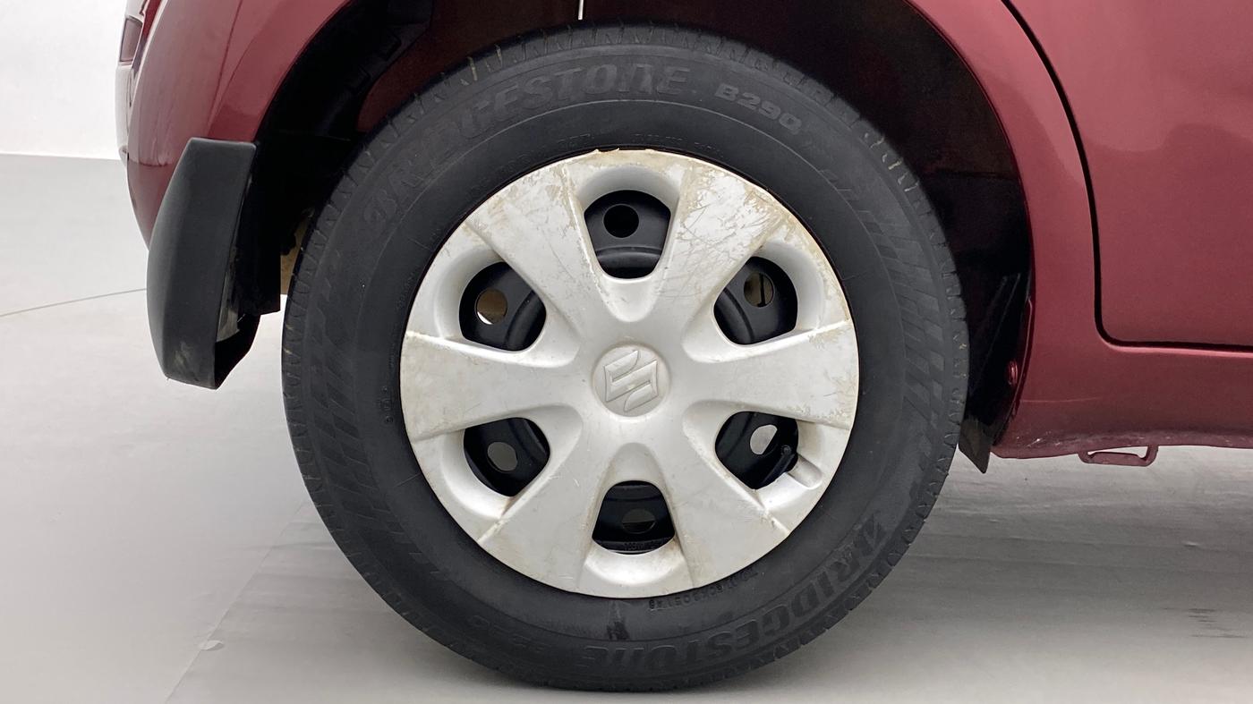 2010 Maruti Ritz VXI BS IV, Petrol, Manual, 83,476 km, Right Rear Wheel