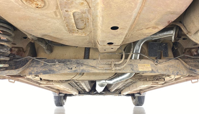 2010 Maruti Ritz VXI BS IV, Petrol, Manual, 83,476 km, Rear Underbody