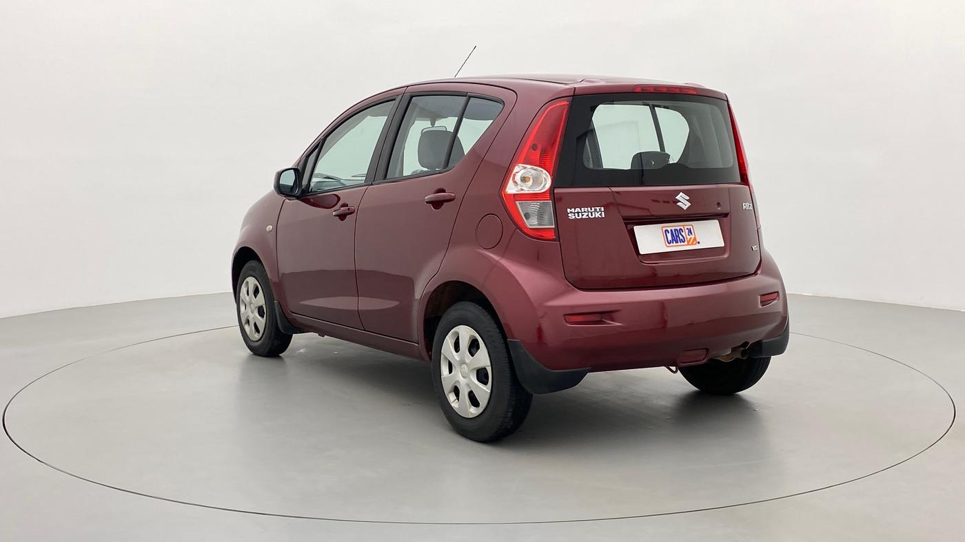2010 Maruti Ritz VXI BS IV, Petrol, Manual, 83,476 km, Left Back Diagonal
