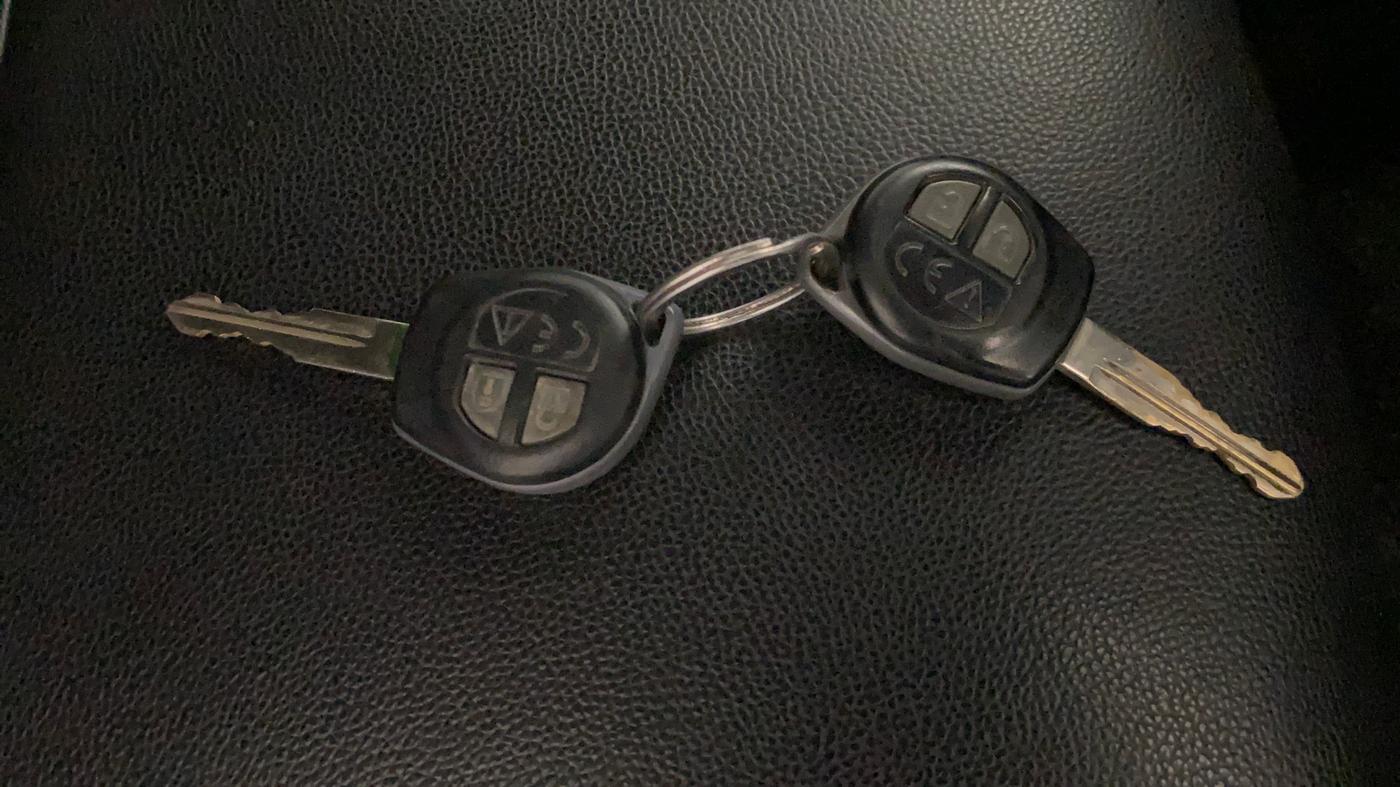 2018 Maruti Baleno DELTA PETROL 1.2, Petrol, Manual, 1,31,230 km, Key Close Up