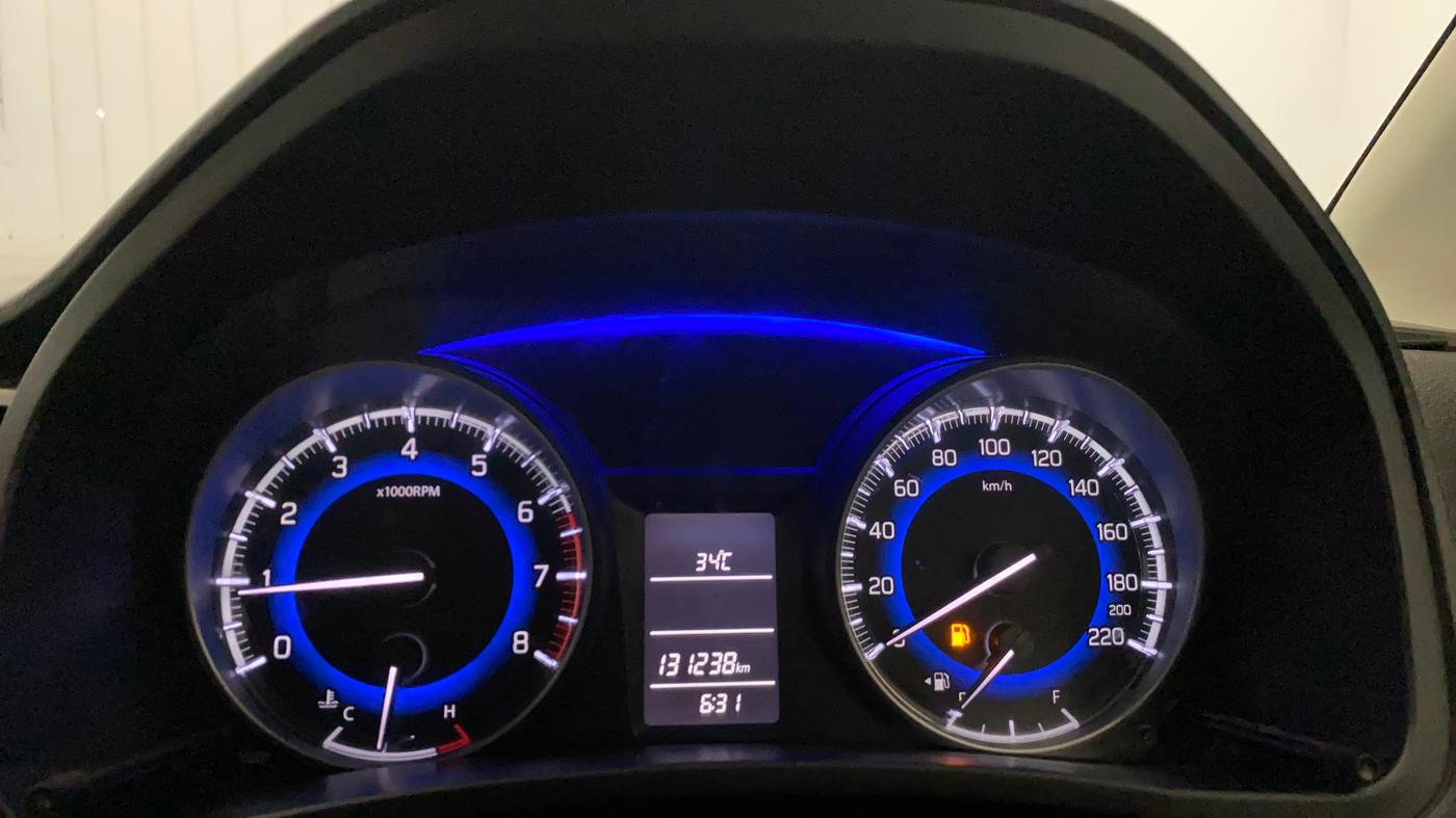 2018 Maruti Baleno DELTA PETROL 1.2, Petrol, Manual, 1,31,230 km, Odometer Image