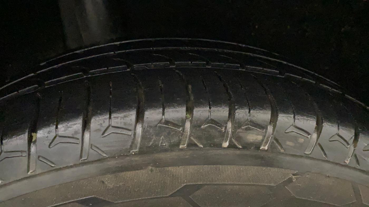 2018 Maruti Baleno DELTA PETROL 1.2, Petrol, Manual, 1,31,230 km, Right Rear Tyre Tread