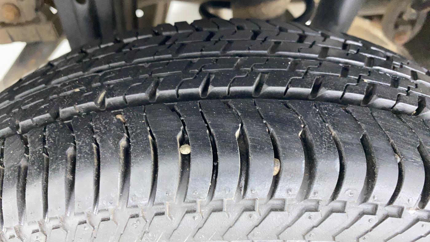 2011 Maruti Alto K10 VXI P, Petrol, Manual, 38,042 km, Right Rear Tyre Tread
