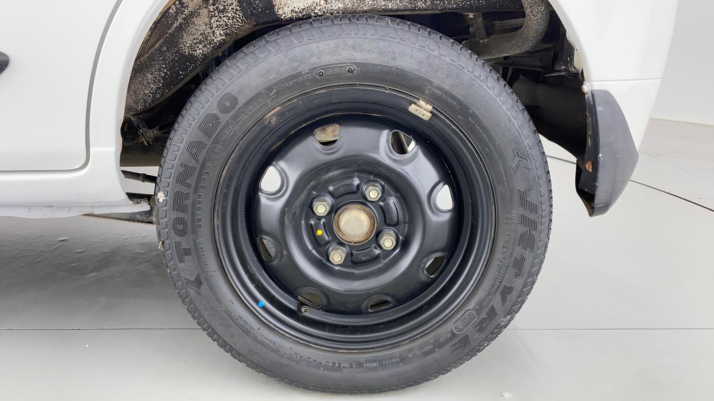 2011 Maruti Alto K10 VXI P, Petrol, Manual, 38,042 km, Left Rear Wheel